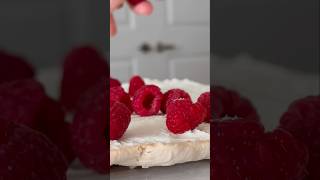 Love this process  Meringue Roulade [upl. by Amand7]