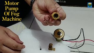 HOW to ASSEMBLE MOTOR Of 1500w SMOKE MACHINE [upl. by Rafaelita]