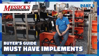 5 MustHave Implements  Compact Tractor Buyers Guide Part 3 [upl. by Neelya]