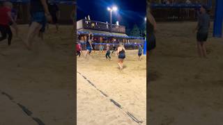 Volleyball “toe tap” shorts trending subscribe youtubeshorts viralvideo funny [upl. by Gaivn377]