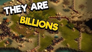 They Are Billions  Peaceful Lowlands 2  A Beautiful Map [upl. by Aranat]