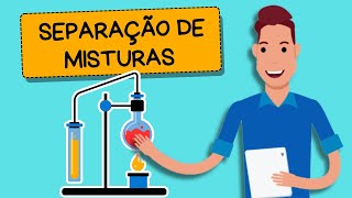 SEPARAÇÃO DE MISTURAS  Resumo [upl. by Jessalin]