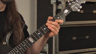 John Petrucci Guitar Lesson Twonoteperstring TG227 [upl. by Cirde]