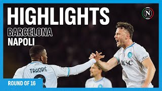 HIGHLIGHTS  Barcelona  Napoli 31  UCL [upl. by Socha]