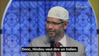 Estce Que LInde Sera Hindou Pour LÉternitéZakir Naik [upl. by Almap387]