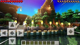 NEW BEST SHADER IN MCPE Minecraft Bedrock [upl. by Clarinda405]