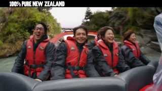 Tourism New Zealand Japan Young Adventurers Campaign  Queenstown Adventure  3 min [upl. by Rimidalv]