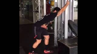 Optimal Latissimus Dorsi Stretch [upl. by Onitsoga]