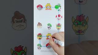 Super Mario Bros Puzzle Games shorts games funny satisfying challenge supermario mariobros [upl. by Eitra]