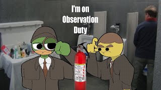 Two moronic Detectives Stare at a Fire Hydrant for 919 Minutes  Im on Observation Duty [upl. by Berry]