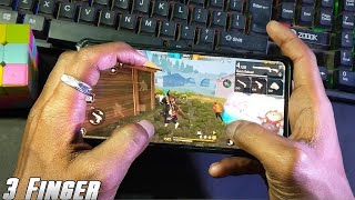 ⚡Free Fire best 3 Finger Custom Hud 👍💀  Settings ⚙️  Sivin  Dpi  Full Speed Handcam Gameplay 🔥🍃 [upl. by Yxor]