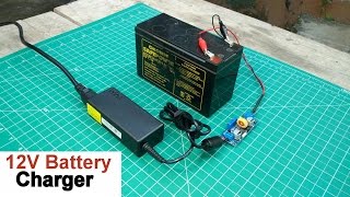 How to Make a 12 Volt Battery Charger [upl. by Celestyn102]