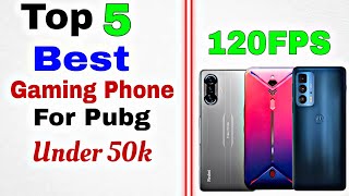 top 5 best gaming phone under 60000 🔥  best gaming mobiles for pubg under 60k 120fps pubg [upl. by Whitby]