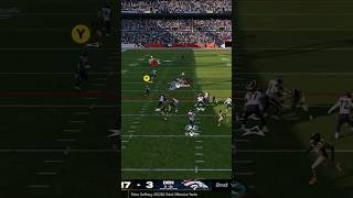 Bo Nix finds Courtland Sutton wide open deep down field for a touchdown broncos madden nfl [upl. by Dobb]