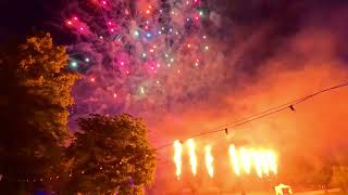 Epic May Ball Fireworks at Trinity College Cambridge 2024 [upl. by Samuelson876]