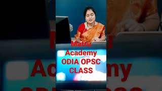 Matru Academy Odia OPSC Class [upl. by Antoni]