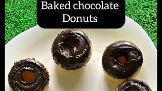 Baked donuts chocolate donuts donuts chocolate sweet [upl. by Amary]