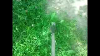 Battery trimmer for grass [upl. by Ettesyl]