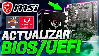 quot¡Actualiza el BIOS de tu placa MSI en minutos Guía paso a paso para mejorar el rendimientoquot [upl. by Rettig]