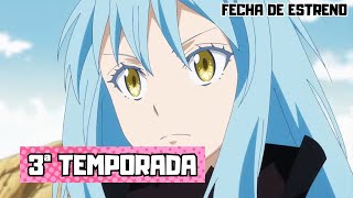 TENSEI SHITARA SLIME DATTA KEN YA TIENE FECHA EXACTA DE ESTRENO DE SU 3ª TEMPORADA  TRAILER [upl. by Stryker]