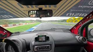 Slowest onboard in my life  Estoril  Citroen C1  2315 semi wet [upl. by Nevaed]