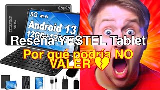 Yestel Tablet 10 Pulgadas Android 13 Con 12 Gb Ram 128 Gb Rom 1tb Tf 2 4g 5g Wi Fi 2 0 Ghz B [upl. by Asenej]