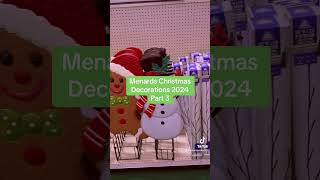 Menards Christmas Decorations 2024 part 3 christmas christmas2024 christmasdecorations goviral [upl. by Roana442]