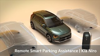 Remote Smart Parking Assistance  Kia Niro [upl. by Cila]