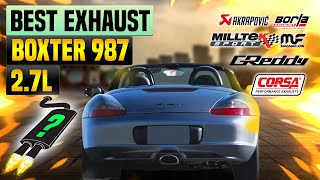 Porsche Boxster 987 Exhaust Sound 27L 🔥 AccelerationReviewUpgradeFabspeedMilltekModified [upl. by Noyk]