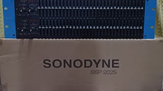 SONODYNE DUAL CHANNEL 31 BAND EQUALIZER WITH THRESHOLD CONTROLER SSP 2025UNBOXING AND REVIEW [upl. by Mariam]