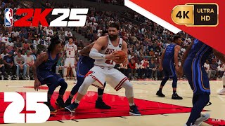 NBA 2K25 My Career PC 4K EP25 Grizzlies  Bulls [upl. by Norat]