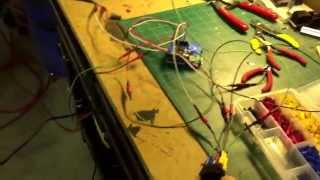 Working Arduino motor shield and rocker switch setup for linear actuators [upl. by Sutniuq]