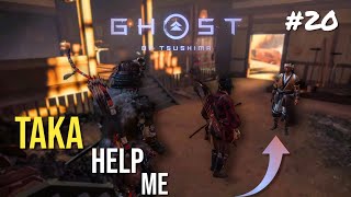 Taka Create New Tool For Me But Mongols😠😡😡😡  Ghost Of Tsushima  Part 20  gaming gameplay [upl. by Nessie329]