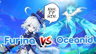 Furina Solo TAKES DOWN Oceanid Genshin Impact [upl. by Berliner]