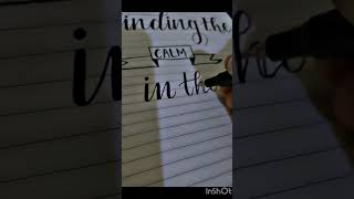 18100 days English faux calligraphy challenge learn faux calligraphy [upl. by Teemus928]