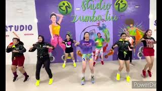 ZUMBA  GASOLINA X ROMPE  MASHUP  DJ VEGA  CHOREO ZIN LIU [upl. by Timus]