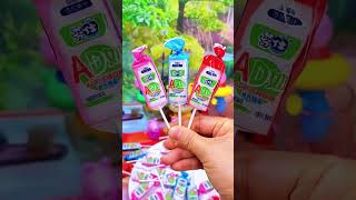 Sweet and sour milky lollipops are goodlooking and delicious snacks AD milk lollipops milk can [upl. by Nikkie]