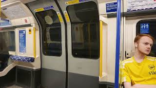 London Underground Piccadilly Line Ride Holborn to Kings Cross St Pancras 27 June 2023 [upl. by Assiralk]