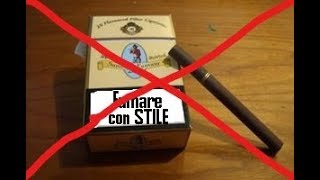 I sigari con il filtro  attenzione agli acquisti [upl. by Atteram43]