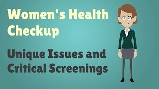 Womens Health Checkup  Unique Issues and Critical Screenings [upl. by Naiva]