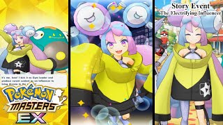 Lets Play Pokemon Masters EX Story Event  The Electrifying Influencer [upl. by Yelsehc96]