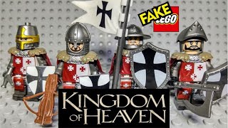 Lego Knights of Ibelin  Kingdom of Heaven  Crusaders Army unofficial minifigures lego [upl. by Gerard966]