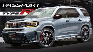 2026 Honda Passport Type R  New Most Powerful Hybrid Setup with 600 Horsepower [upl. by Aili]