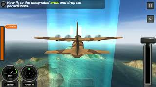 Flight Pilot Simulator Parachute Mission  talentedtoy 🚁🪂 [upl. by Reaht791]