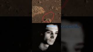 Extraterrestrial Skull was spotted by NASAs Mars 2020 perseverance Rover mars nasa shorts [upl. by Tavis]