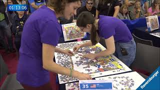 Highlights Pairs final  World Jigsaw Puzzle Championship  WJPC 2023 [upl. by Ignatz]