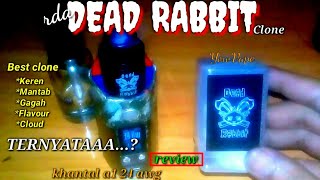 REVIEW DEAD RABBIT RDA CLONE  KANTHAL A1 24 AWG [upl. by Kehoe349]