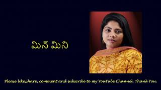 chinni chinni aasa karaoke with lyrics [upl. by Andeee636]