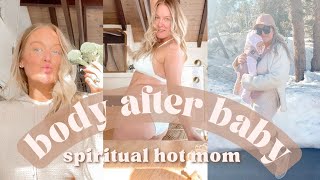 BODY AFTER BABY👶🏼 I gained 50 pounds Body Update February Goals Healthy Lunch  Marissalace [upl. by Ruder]