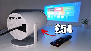 Samsung Freestyle Clone for ONLY £54 Smart Android Projector HY300 [upl. by Mckenzie]